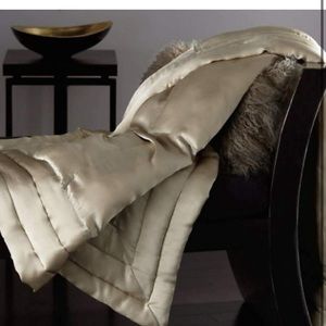Donna Karan 100% silk throw